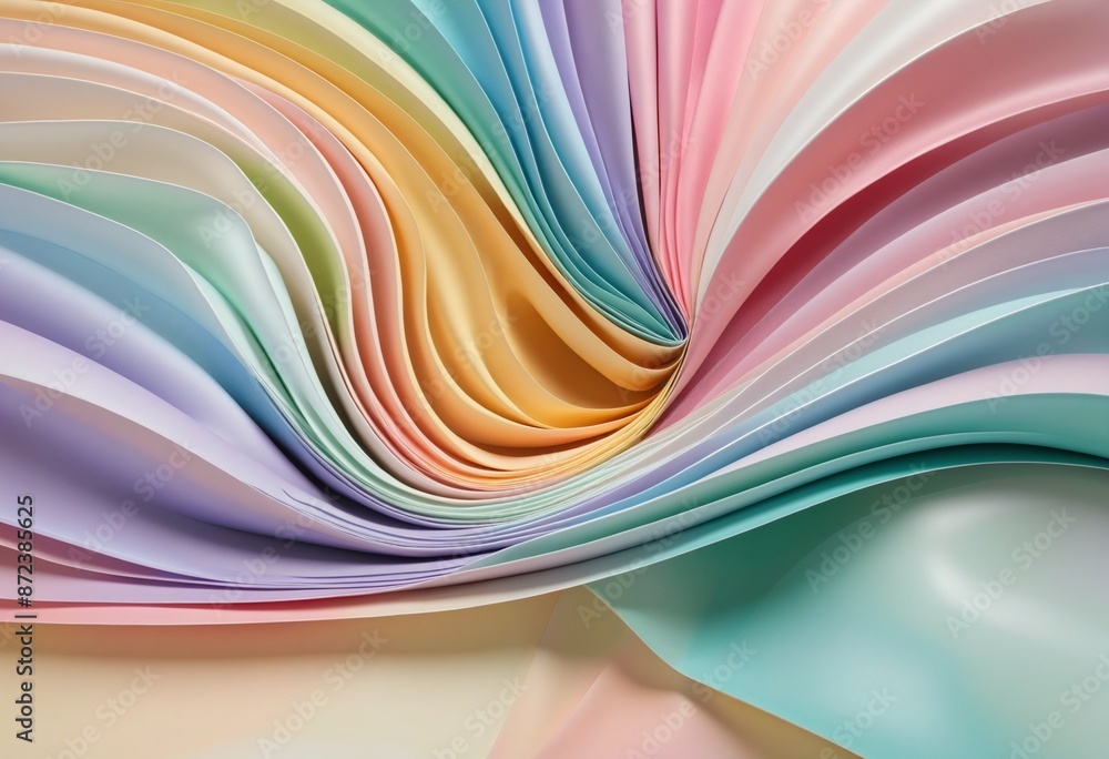 Poster satin gradient gold wave: abstract 3d dynamic background