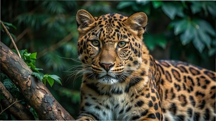 Obraz premium Amur leopard in the wild