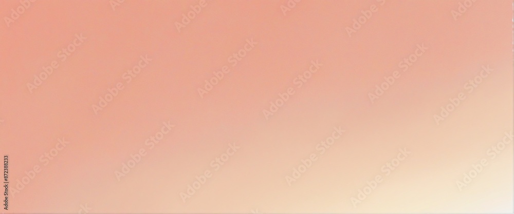 Aufkleber trendy peach fuzz gradient background with graphic wave texture