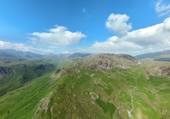 hiking and wild camping in the Lake District Blencathra and Eskdale