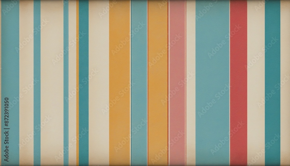 Canvas Prints vintage striped background