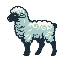 Illustration of a sheep