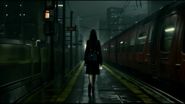 train in the station
