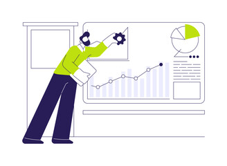 Scope definition abstract concept vector illustration.