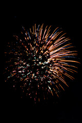 Obraz premium big firework in the sky