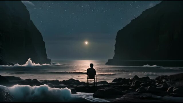 people on the beach
