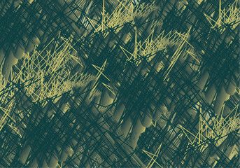 Linear camouflage background - dark forest motifs for prints or covers. Chaotic tropical background for fashion trends, business concepts, textiles, scrapbooking, interiors, tiles, fabrics, posters