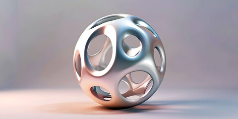 abstract shapes, ai generated.	