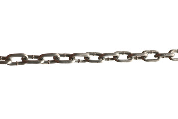 Fototapeta premium chain on a white background