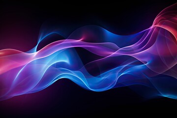 Smoke, light, fire, flame, wave, pattern, black, backgrounds