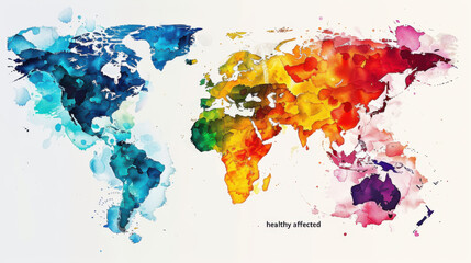 Fototapeta premium world map