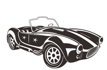 Fototapeta premium Muscule retro car