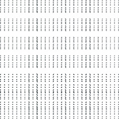 Cutted dots or short lines in the form of a screentone or texture.