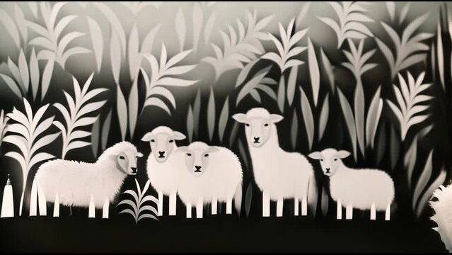 sheep and lamb