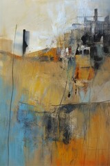 artwork a yellow colored artwork , generated by AI. High quality photo