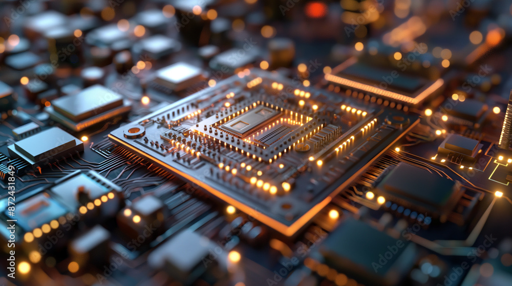 Poster quantum computer hardware