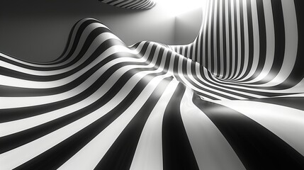 Maze-like background with a combination of straight and curved lines, creating a visually stimulating and dynamic texture. , Minimalism,