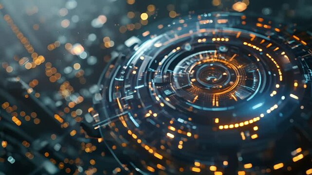 A futuristic smart city where utilities transportation and public services are all connected through a 5G network enabling efficient resource management and improving the overall quality