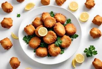nuggets with fresh ingredients