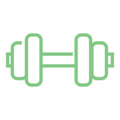 barbell icon. Weight Lifting flat icon. For the sports area or gym icon. vector eps 10.