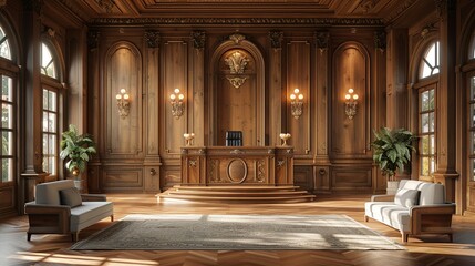 Explore classic wooden podium designs with ornate details and adjustable lighting, perfect for formal events, awards ceremonies, and educational settings. , Minimalism,