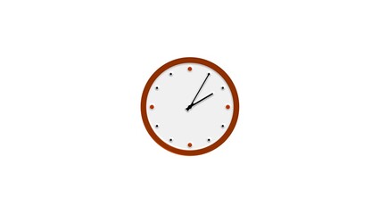 Abstract Clock Icon 24 Hours Day Fast Speed Illustration Background.