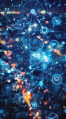 Obraz premium Explore the Internet of Things through our popular stock images., clean background, Photo stock style, clean background, no copyrighted logo, no letters