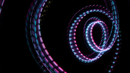Digital Wallpaper Gaming Streaming Background Futuristic Abstract Neon Overlay Effect