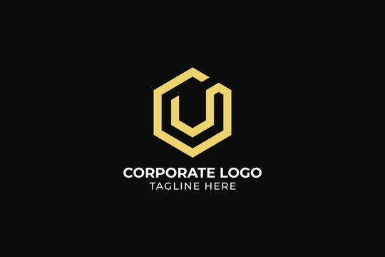 letter C hexagon sale of real estate vector logo, House cleaning, home security, real estate auction, Realty and real estate agency Vector