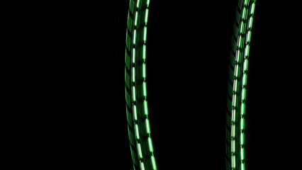 Digital Wallpaper Gaming Streaming Background Futuristic Abstract Neon Overlay Effect