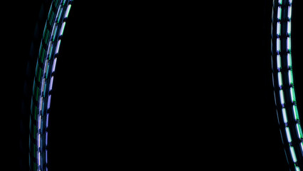 Digital Wallpaper Gaming Streaming Background Futuristic Abstract Neon Overlay Effect