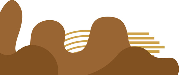 Abstract Blob Corner