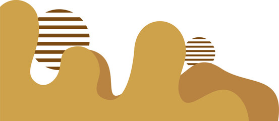 Abstract Blob Corner