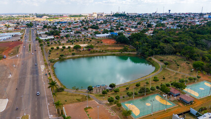 Obraz premium Parque das Araras em Campo Verde, Mato Grosso, Brasil