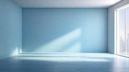 Obraz premium empty white room