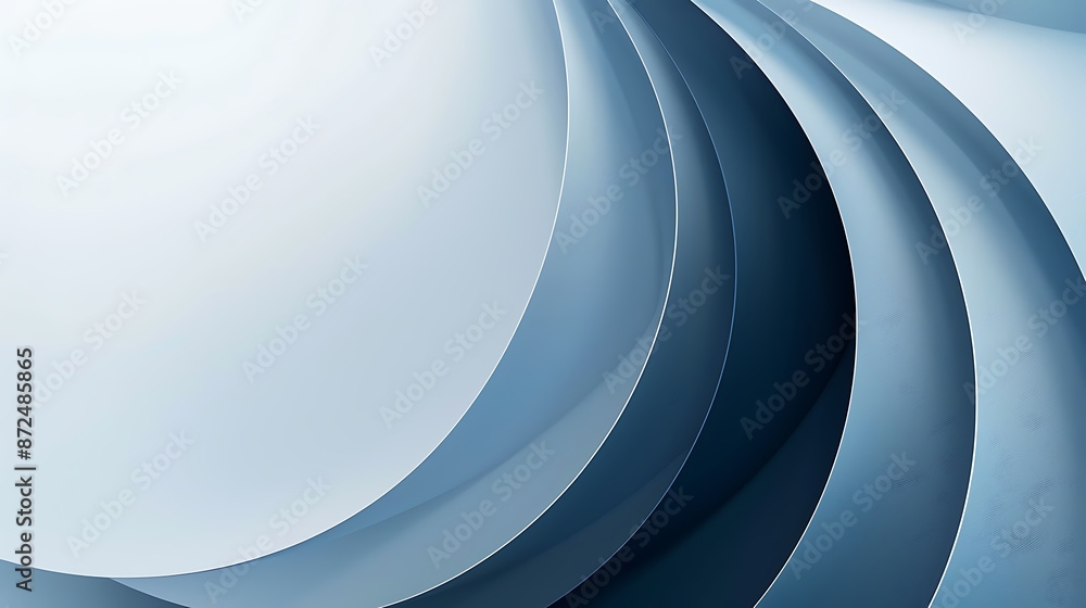 Poster stylish backgrounds in shades of light to dark blue. there is a medium sized free space for text. pr