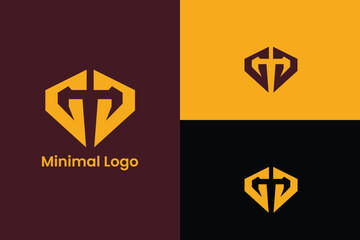 letter GG sword warrior iconic logo, letter GG shield and sword iconic sparta logo