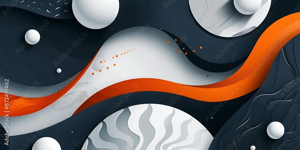 Poster a modern and sleek abstract background with geometric shapes. the design features an array of angula
