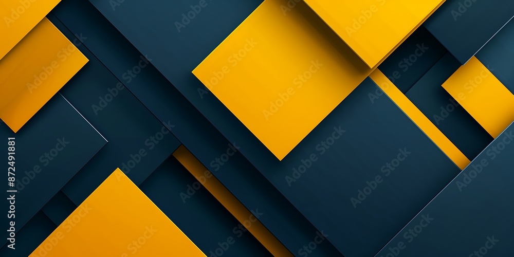 Poster a modern and sleek abstract background with geometric shapes. the design features an array of angula