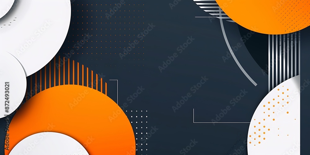 Poster a modern and sleek abstract background with geometric shapes. the design features an array of angula