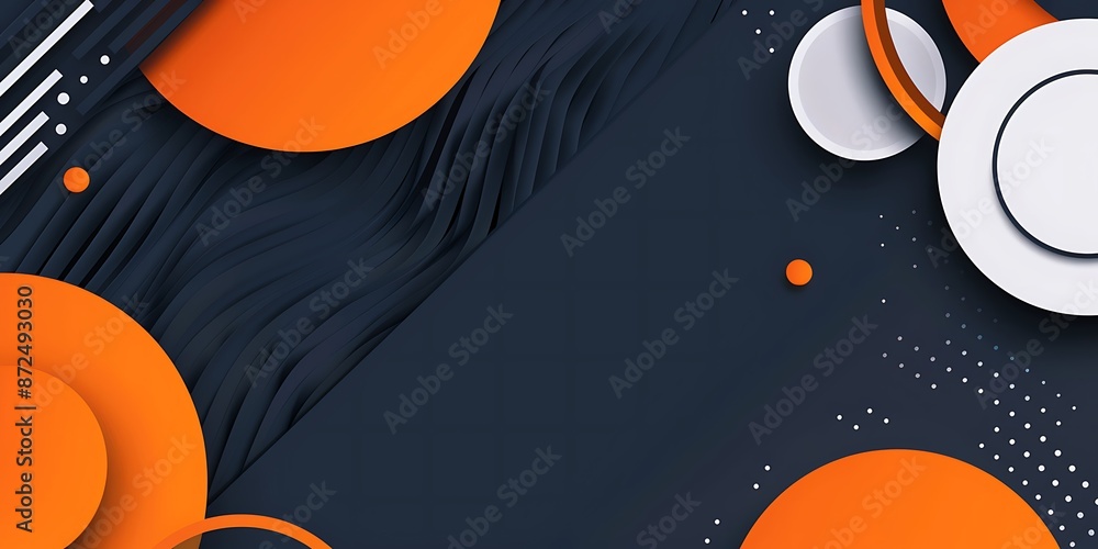 Poster a modern and sleek abstract background with geometric shapes. the design features an array of angula