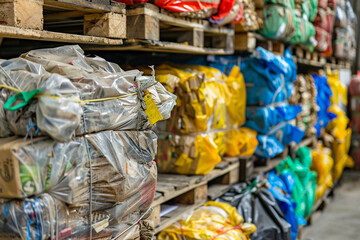 Fototapeta premium Packaging options for reducing packaging material waste