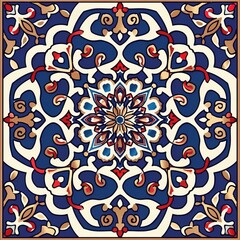 Fototapeta premium geometric ethnic oriental pattern