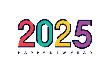 2025 design vector idea with creative modern style high resolution template