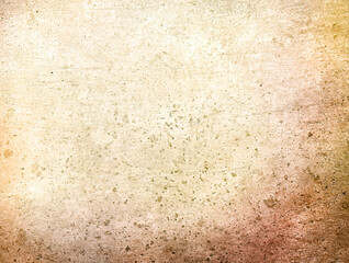 yellow grunge background with rough texture and paint stains