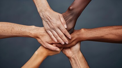 Fototapeta premium A person is holding a cup of tea in their hands. The cup is white and has a brown design on it. The person is wearing a sweater and he is enjoying their tea