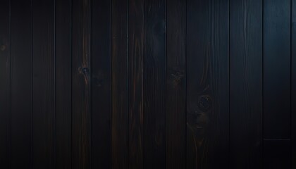 Obraz premium black anthracite gray grey rustic dark wooden boards texture - wood timber background design
