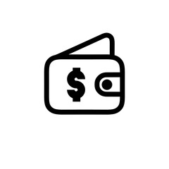 Wallet icon design 