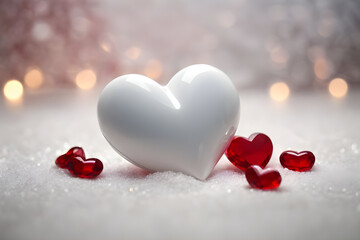 Fototapeta premium Heartfelt Celebrations: Making Valentine's Day Special