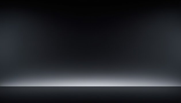 Abstract luxury blur dark gray and black gradient, empty space room for showing display your products. background, gradient room studio